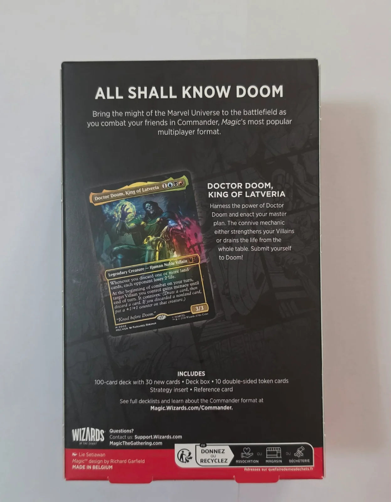 Marvel Super Heroes Commander Deck - Doom Prevails · Starter Deck (Commander: Marvel Super Heroes)