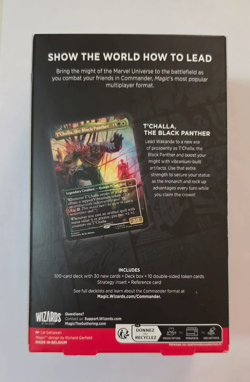 Marvel Super Heroes Commander Deck - Wakanda Forever · Starter Deck (Commander: Marvel Super Heroes)