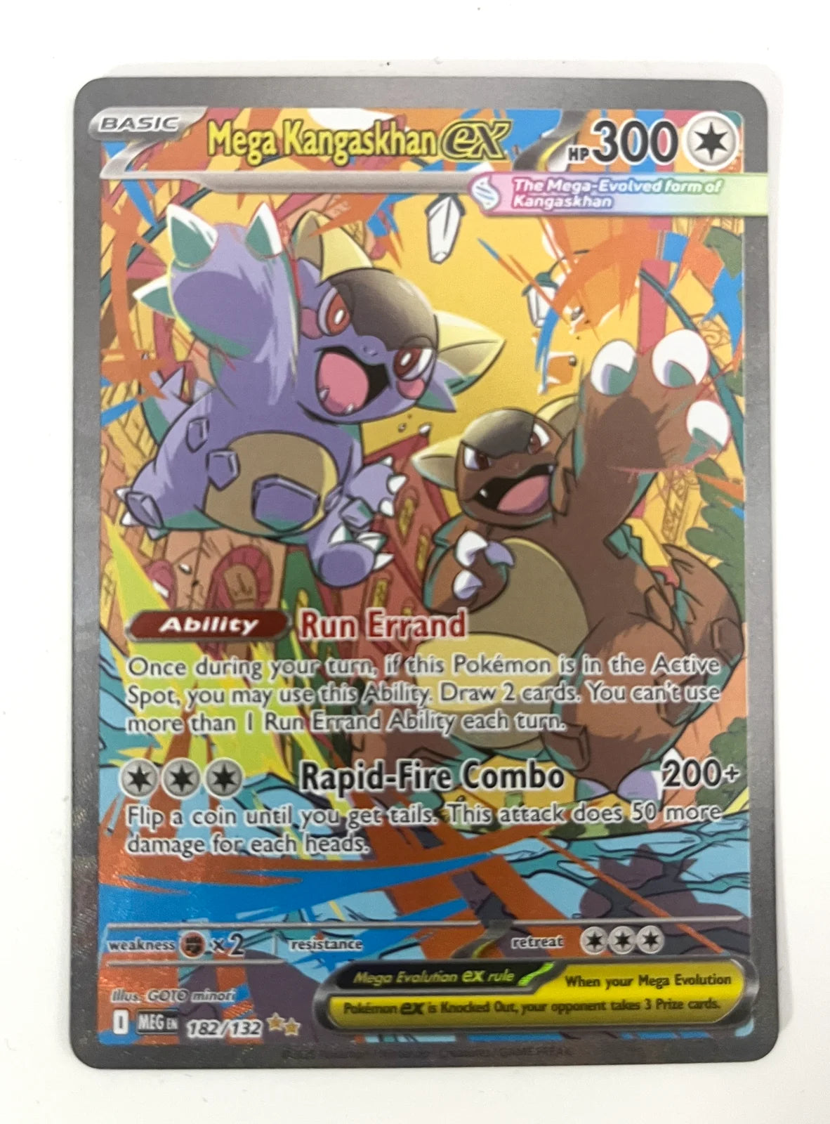 Mega Kangaskhan ex 182/132 (Mega Evolution)