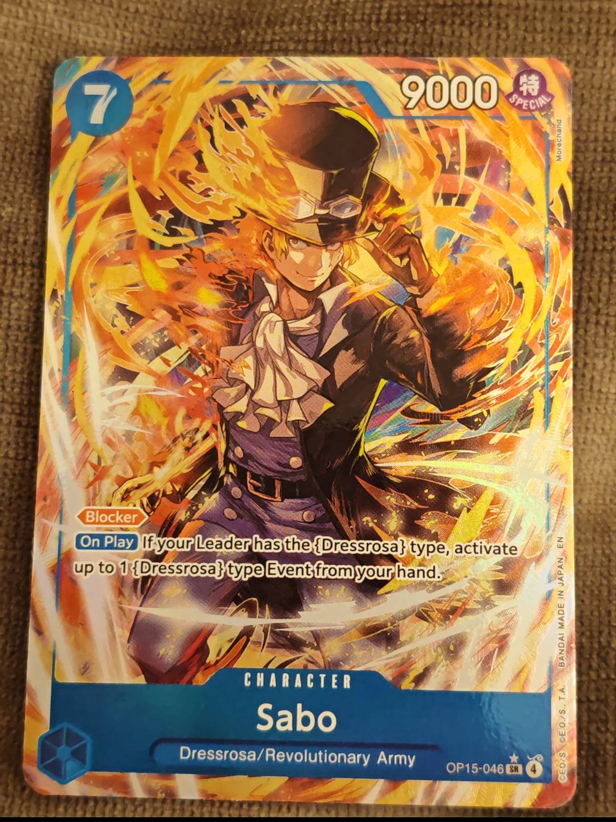 Sabo (Alternate Art) OP15-046 (Adventure on Kami's Island)