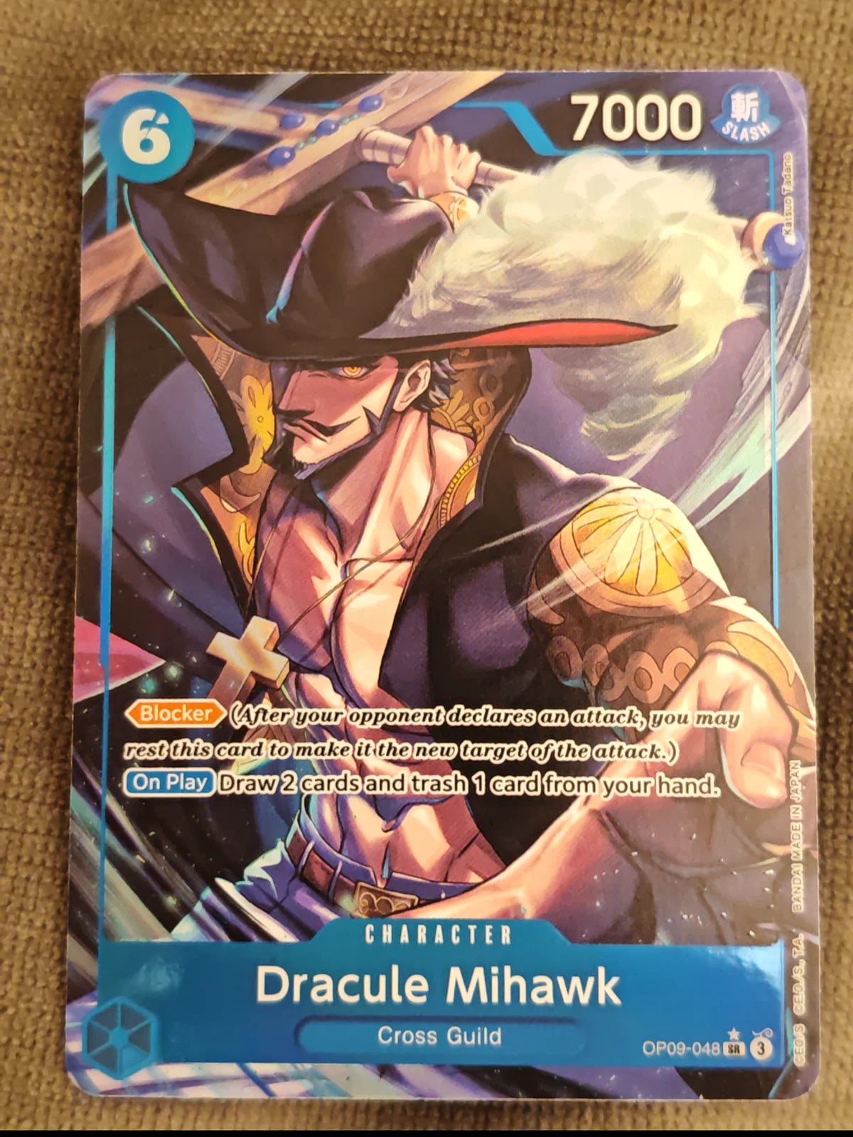 Dracule Mihawk (Parallel) OP09-048 (Emperors in the New World)