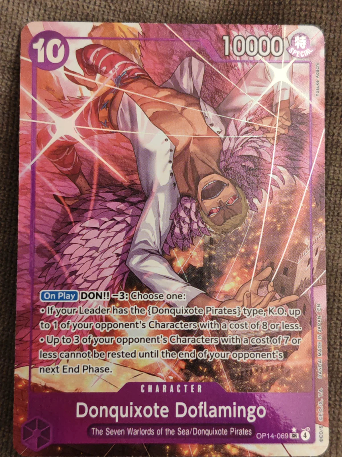 Donquixote Doflamingo - OP14-069 (Alternate Art) (The Azure Sea's Seven)