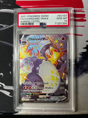Charizard VMAX SV107/SV122 (Shining Fates: Shiny Vault) — PSA 10