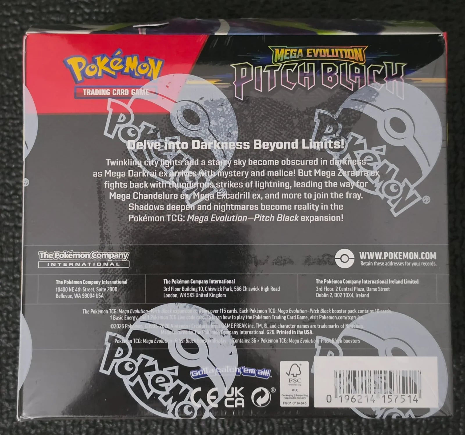 Pitch Black Booster Box