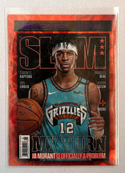 2020-21 NBA HOOPS Ja Morant Purple Explosion SLAM