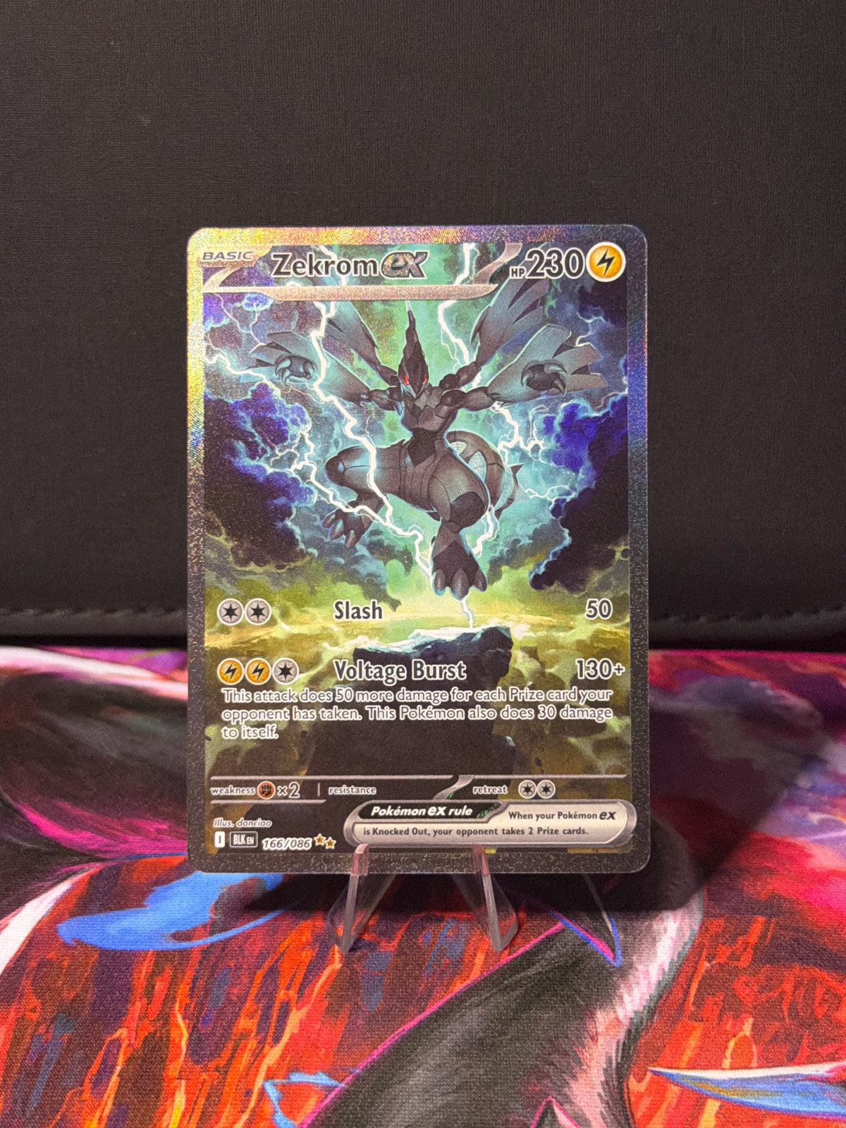 Zekrom ex 166/086 (Black Bolt)