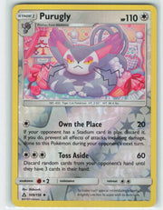 Purugly 109/156 · Reverse Holo (Ultra Prism)