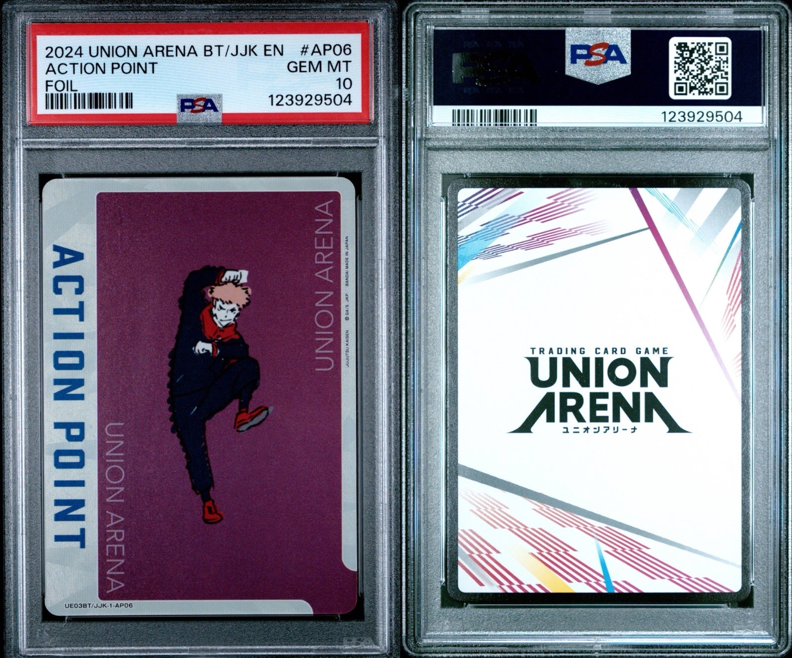 2024 UNION ARENA UE03BT/JJK JUJUTSU KAISEN #AP06 ACTION POINT FOIL