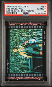 (Pop1)2001 FINAL FANTASY ART MUSEUM 4TH EDITION #487 THE YOUNG ACE