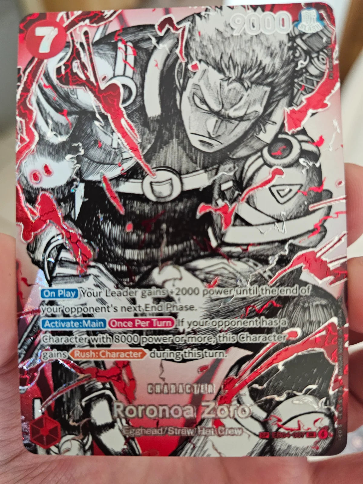 Roronoa Zoro (SP) EB04-007 (The World's Strongest Warriors) - CLEAN