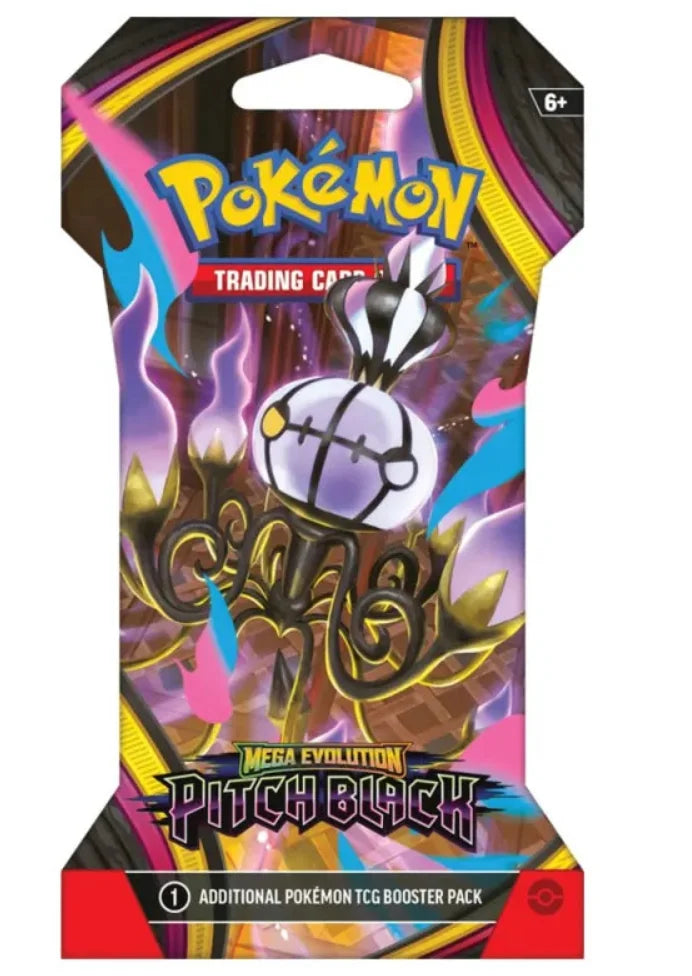 pitch black sleeved pack