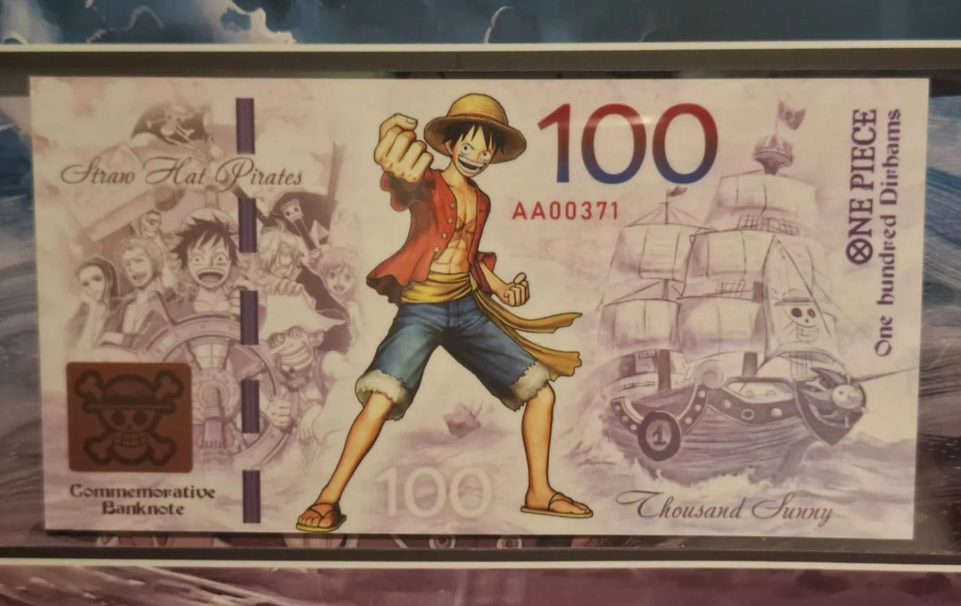 100 Dirhams - One Piece - Monkey D. Luffy