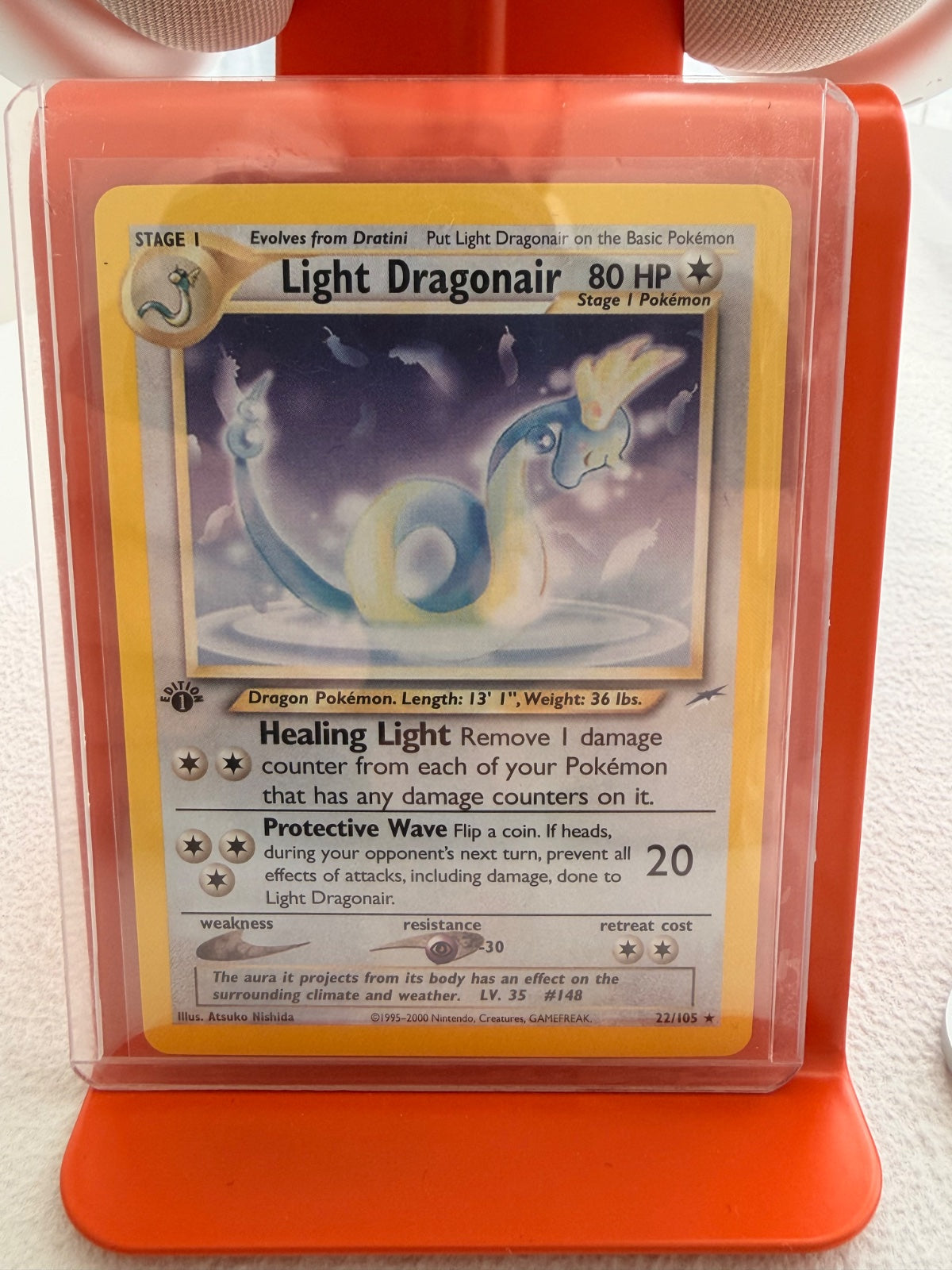 Light Dragonair 22 · 1st Edition (Neo Destiny)