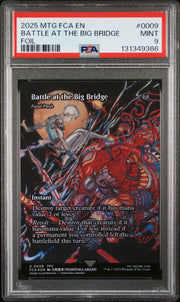 Battle at the Big Bridge - Fatal Push (Showcase) 9 · Foil (Universes Beyond: FINAL FANTASY: Through the Ages) — PSA 9