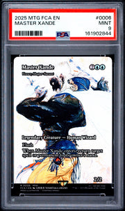 Master Xande - Venser, Shaper Savant (Showcase) 6 · Foil (Universes Beyond: FINAL FANTASY: Through the Ages) — PSA 9
