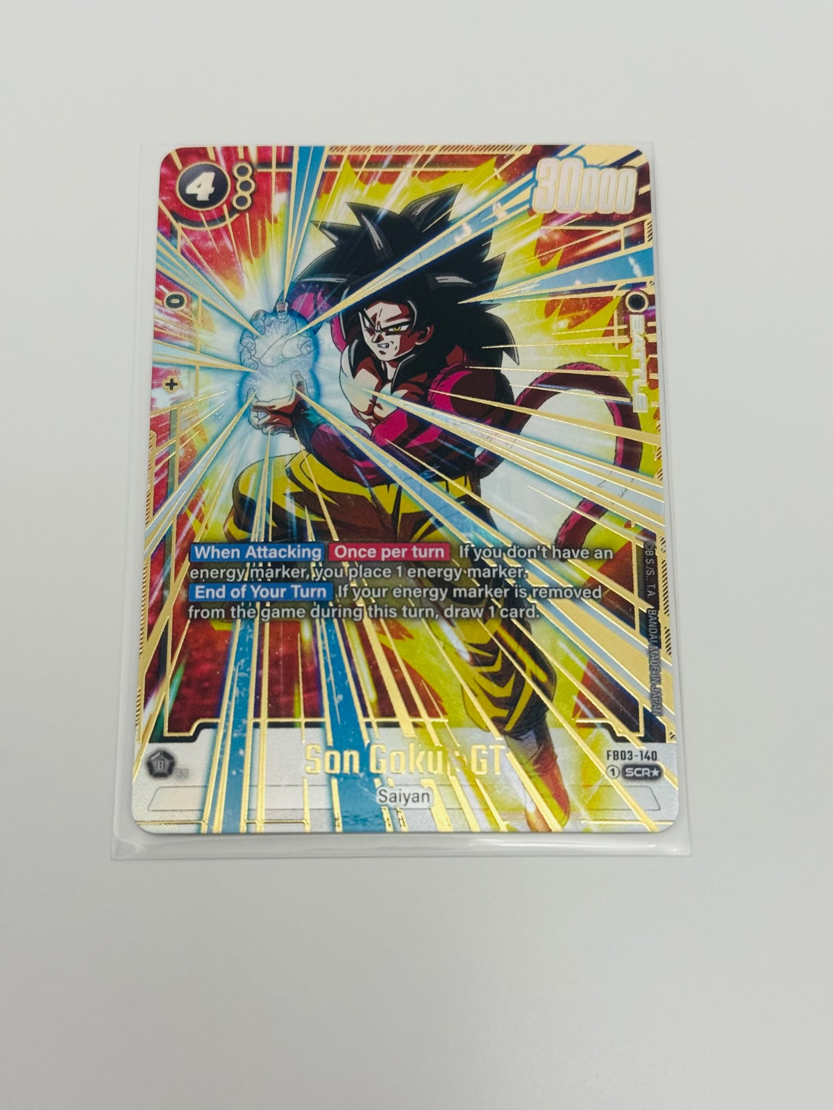 Son Goku : GT - FB03-140 (Alternate Art) (Raging Roar)
