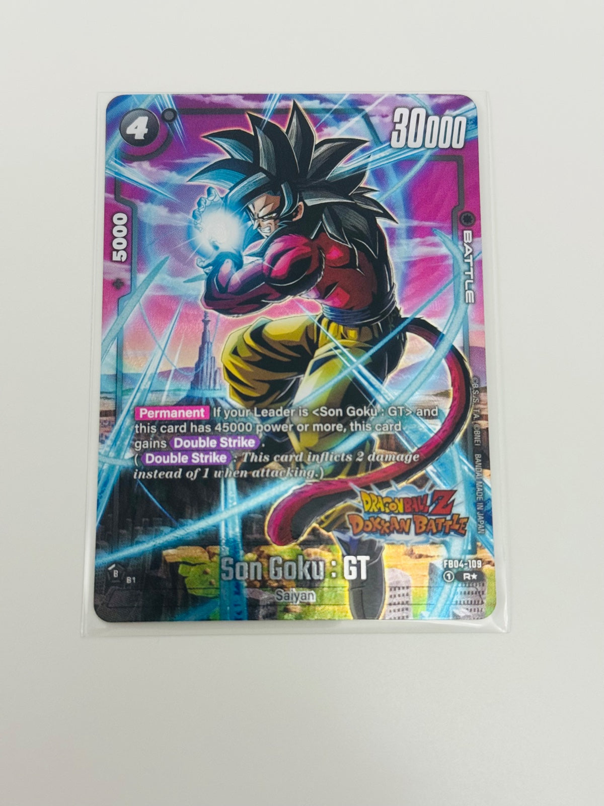 Son Goku : GT (Dragon Ball Z Dokkan Battle Alternate Art) FB04-109 (Ultra Limit Alternate Art Reprints)