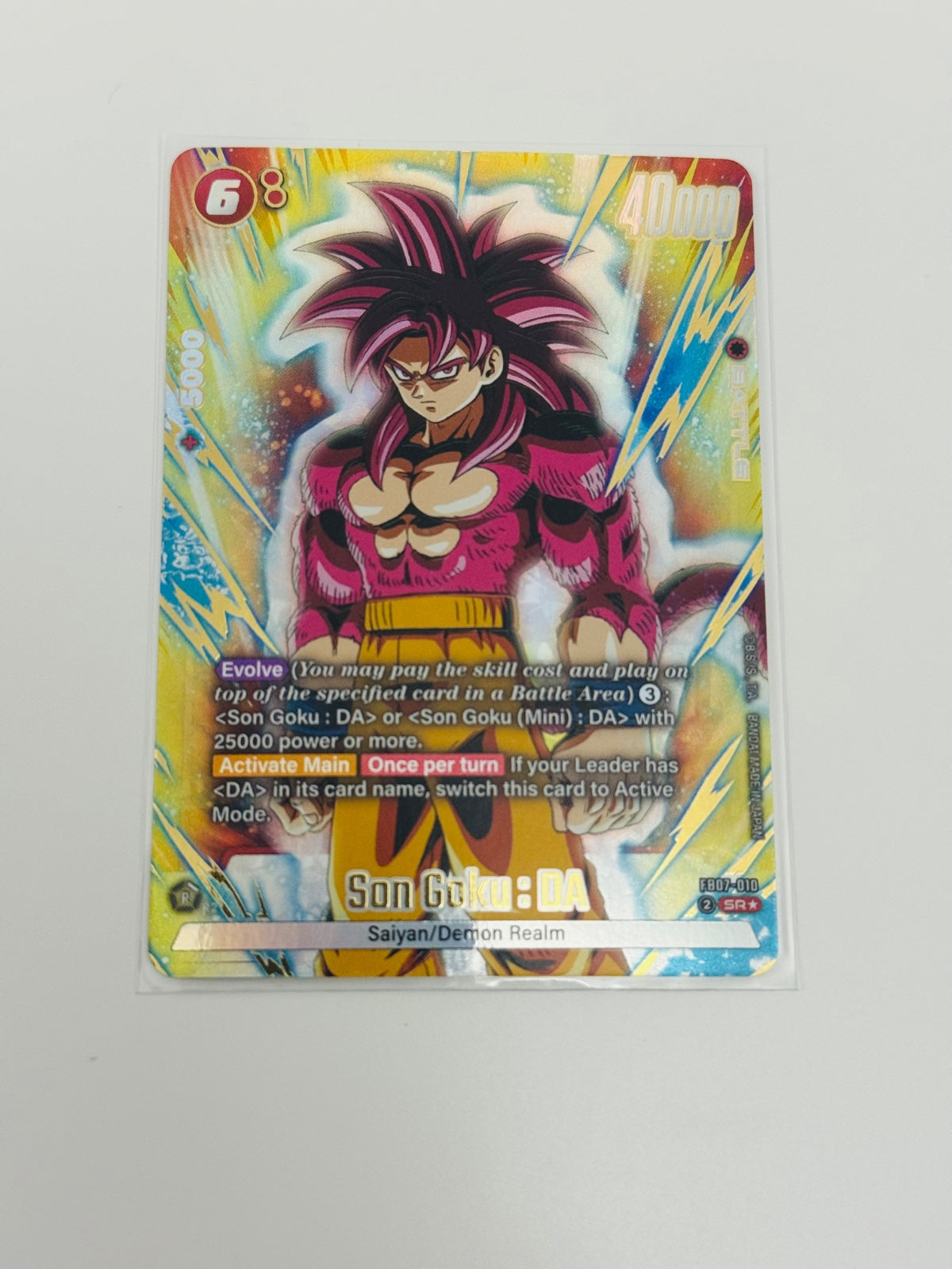 Son Goku : DA - FB07-010 (Alternate Art) (Wish For Shenron)