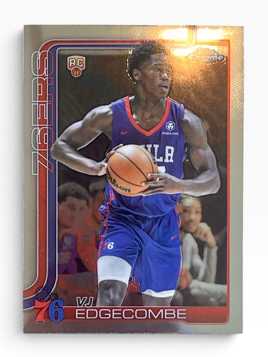 2025-26 Topps Chrome Vj Edgecombe