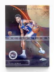 2025-26 Topps Chrome Vj Edgecombe Activators
