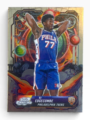 2025-26 Topps Chrome Cosmic Vj Edgecombe Propulsion