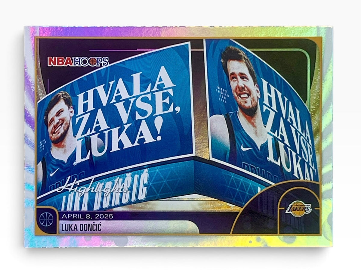 2025-26 Topps NBA Hoops Luka Doncic Highlights