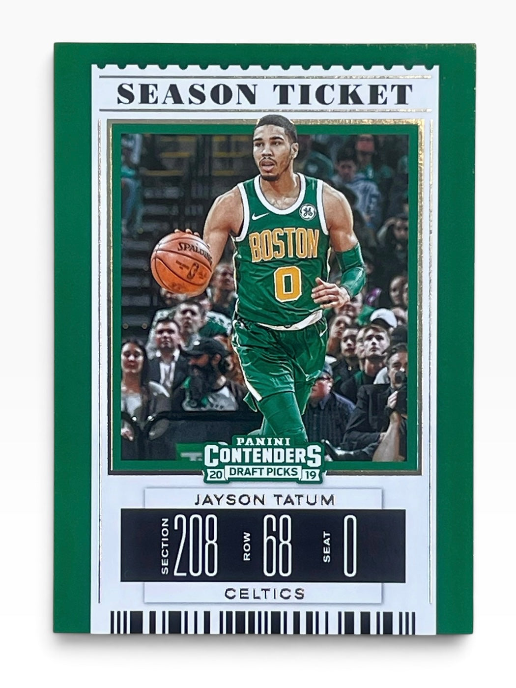 2019-20 Panini Contenders Draft Pick Jayson Tatum Season Ticket