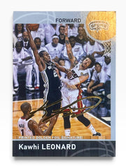 2013 Panini Hoops Kahwi Leonard Facsimile Auto