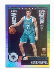 2025-26 Topps Flagship Kon Knueppel New School