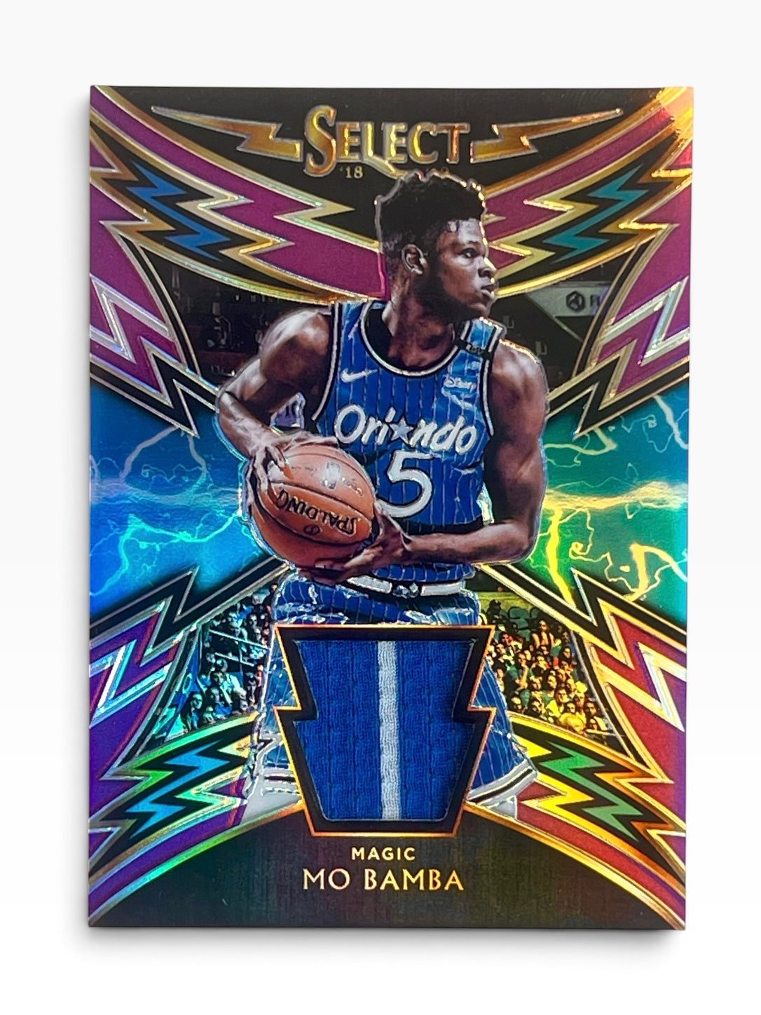 2018-19 Panini Select Mo Bamba Swatch Patch Purple /99