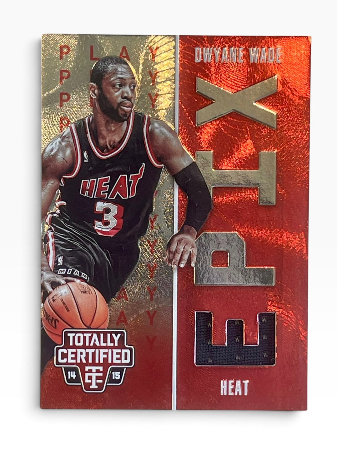 2014-15 Panini Totally Certified Dwayne Wade Epix Red /199