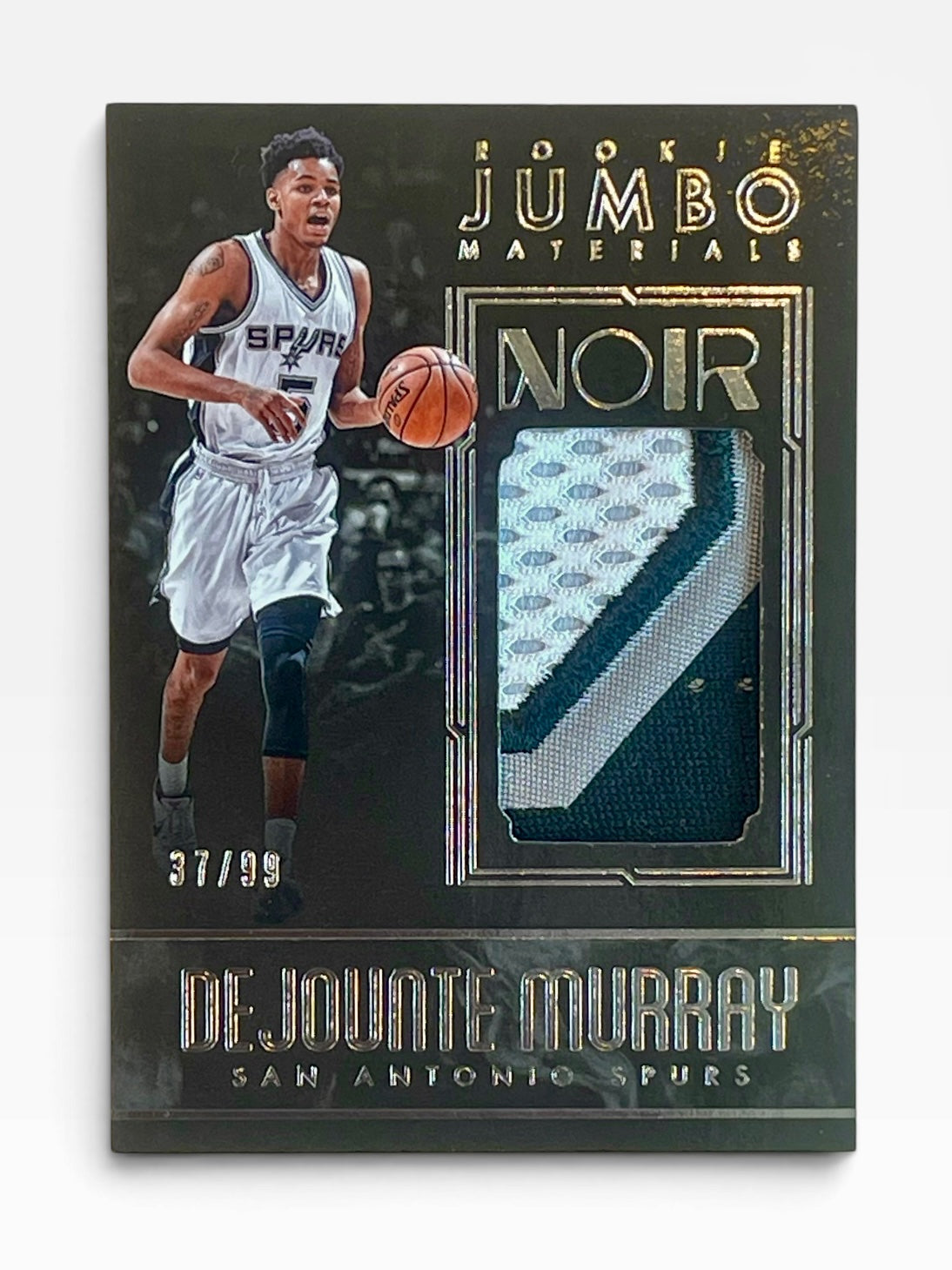 2016-17 Panini Noir Dejounte Murray Rookie Jumbo Material