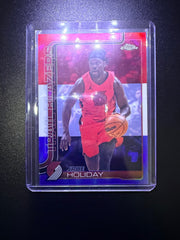 Jrue Holiday #64 Red, White, and Blue Refractor