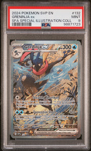 Greninja ex 132 (Scarlet & Violet Promo) — PSA 9