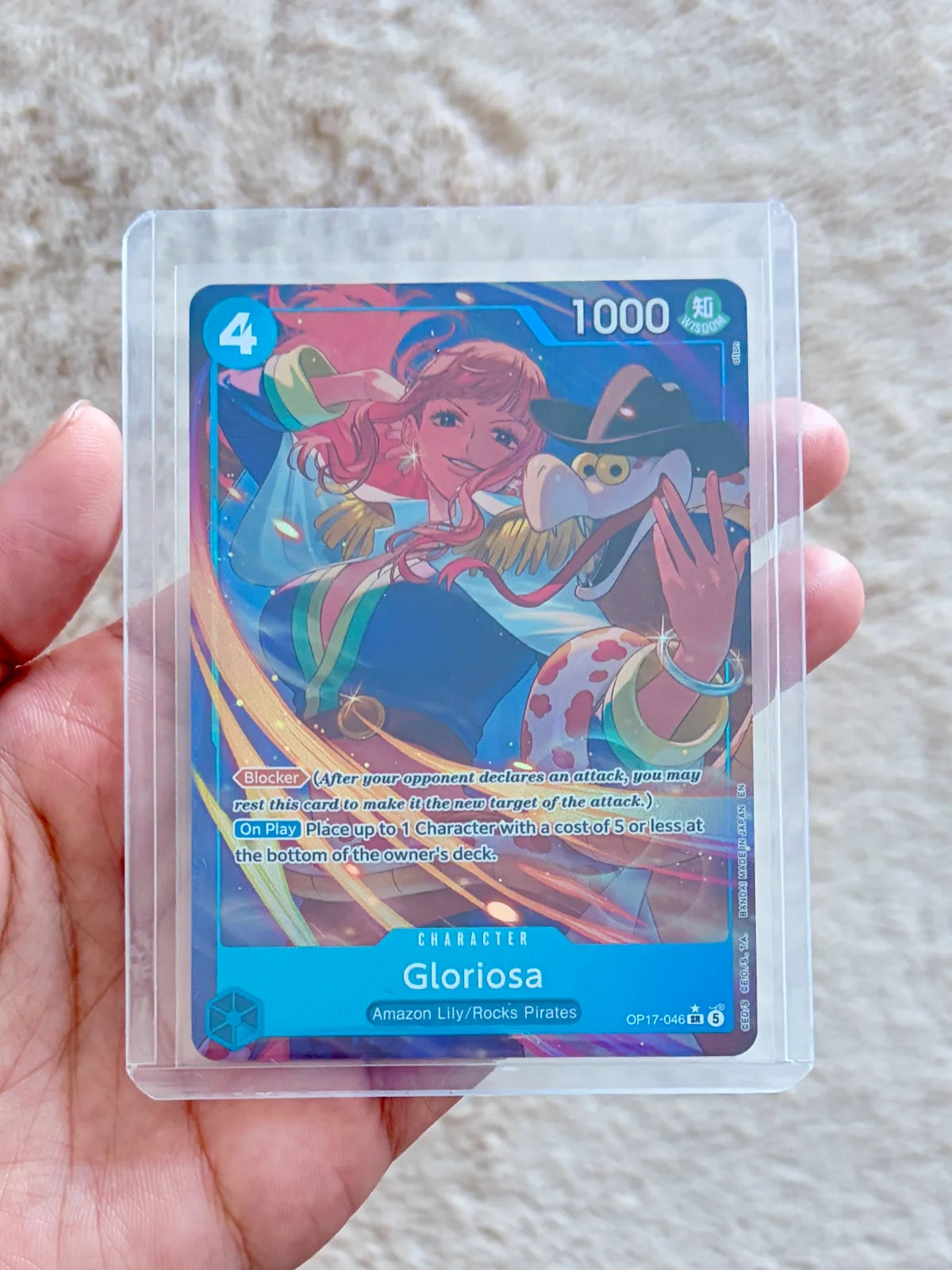 One Piece TCG: OP17-046 SR Gloriosa Alternate Art