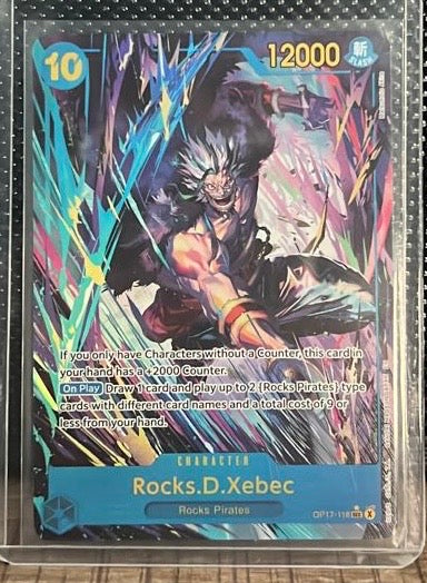 Rocks.D.Xebec (Alternate Art) OP17-118 (The World's Strongest Warriors)