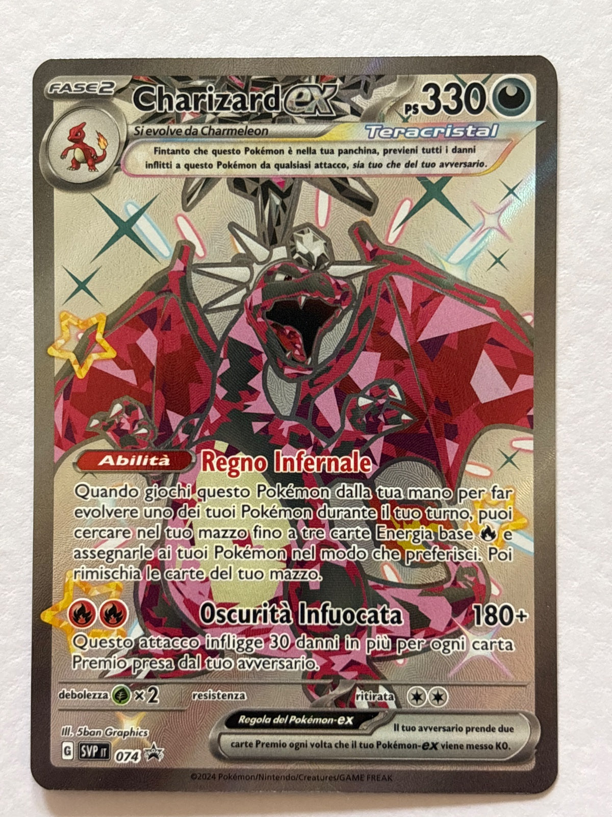 Charizard ex 074 (IT) (Scarlet & Violet Promo)
