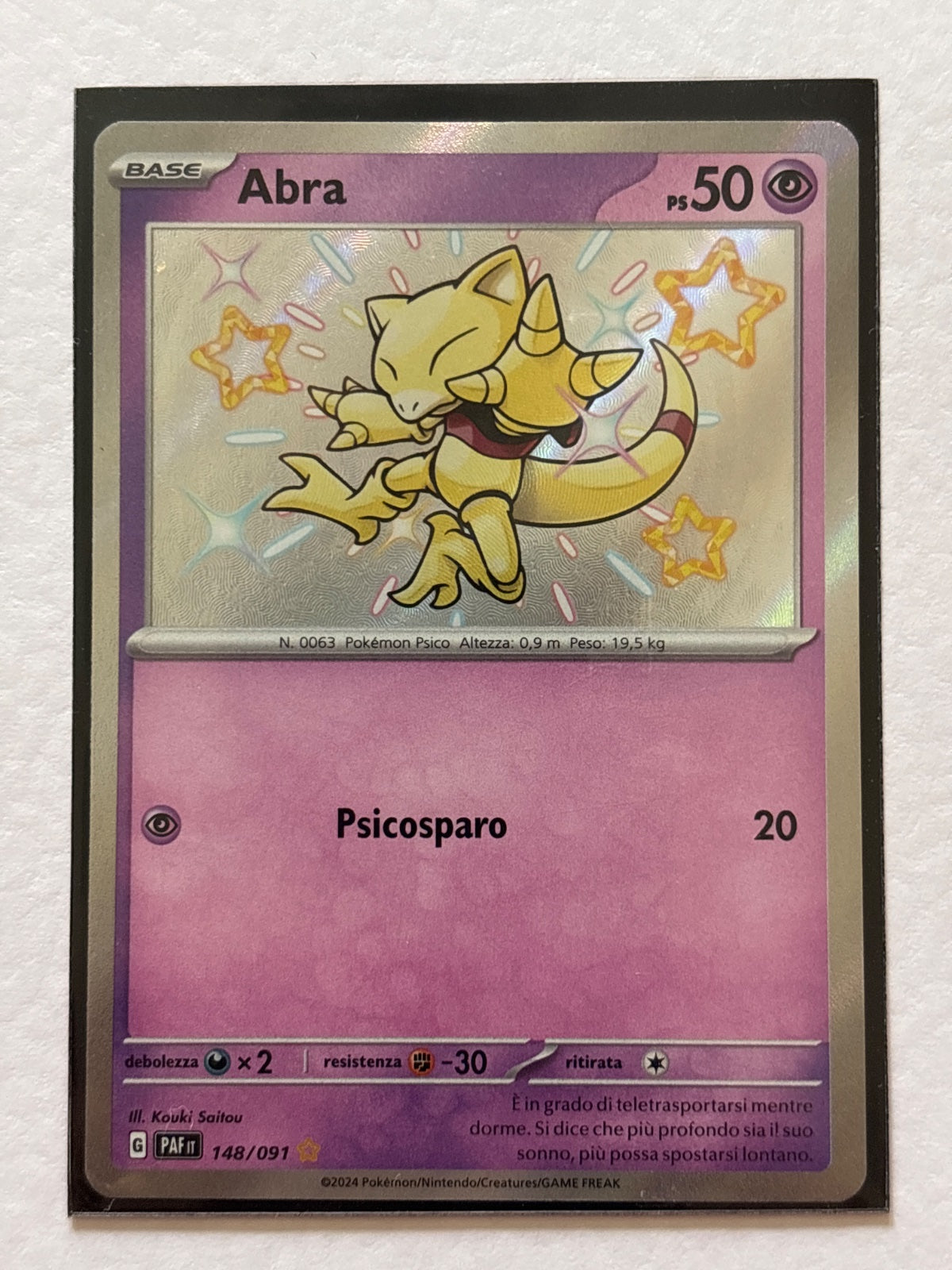 Abra 148/091 (IT) (Paldean Fates)