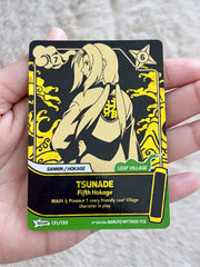 Naruto Mythos 131/130 TSUNADE Secret Gold 2nd. Edition English