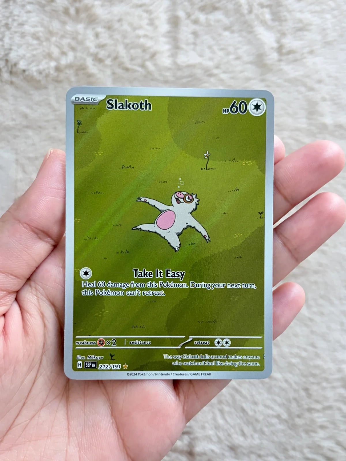 Slakoth 212/191 (Surging Sparks)