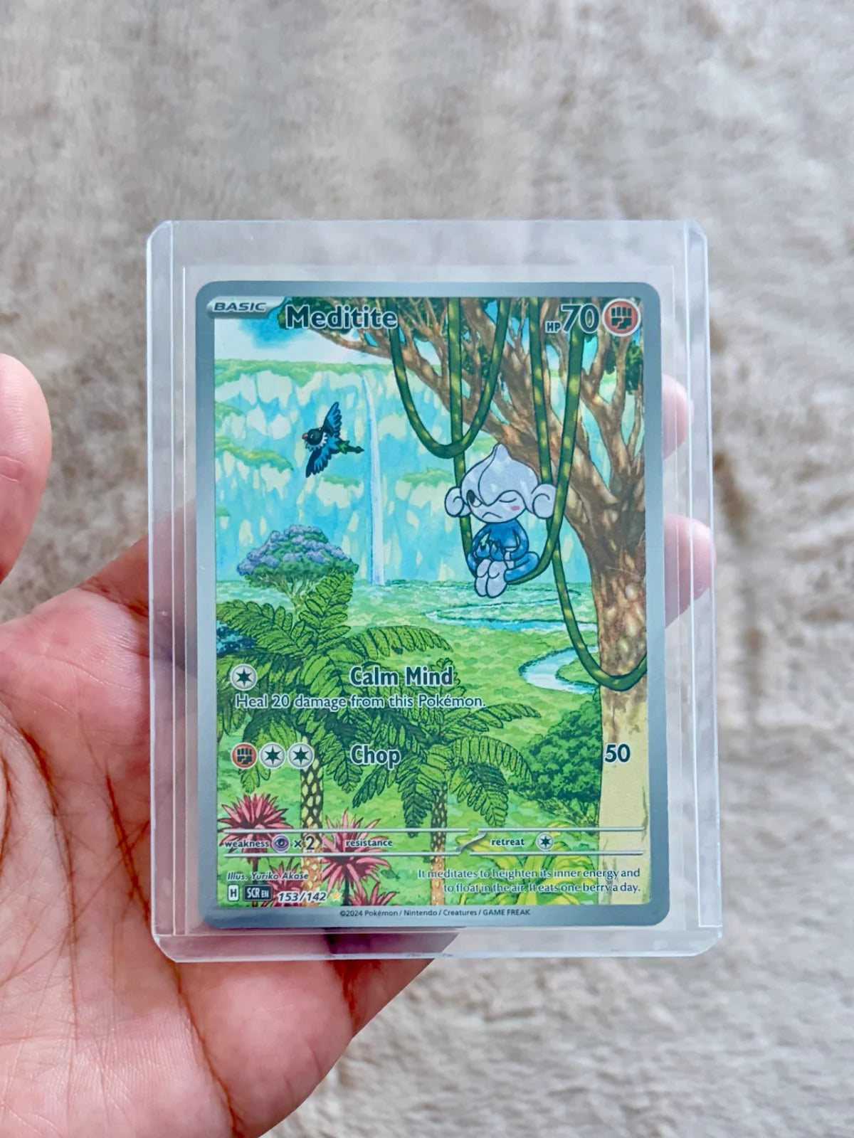 Pokemon TCG: Meditite 153/142 (Stellar Crown) English