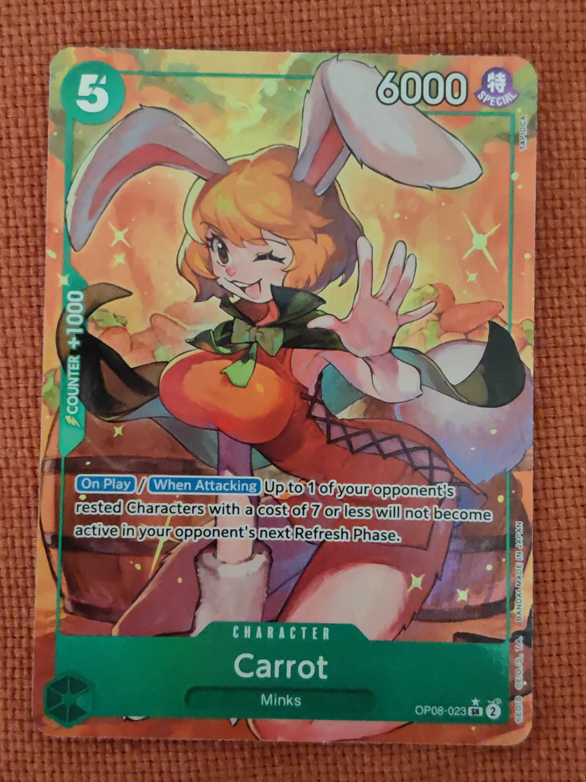 Carrot (023) (Parallel) OP08-023 (Two Legends)