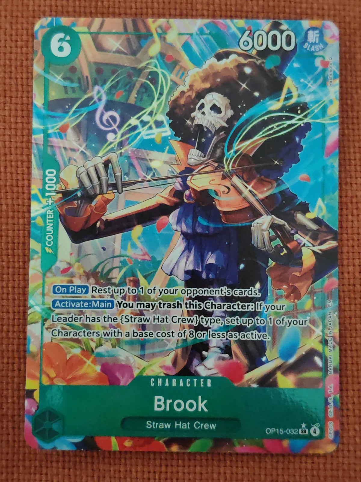 Brook (OP15-032) (Alternate Art) (Adventure on Kami's Island)