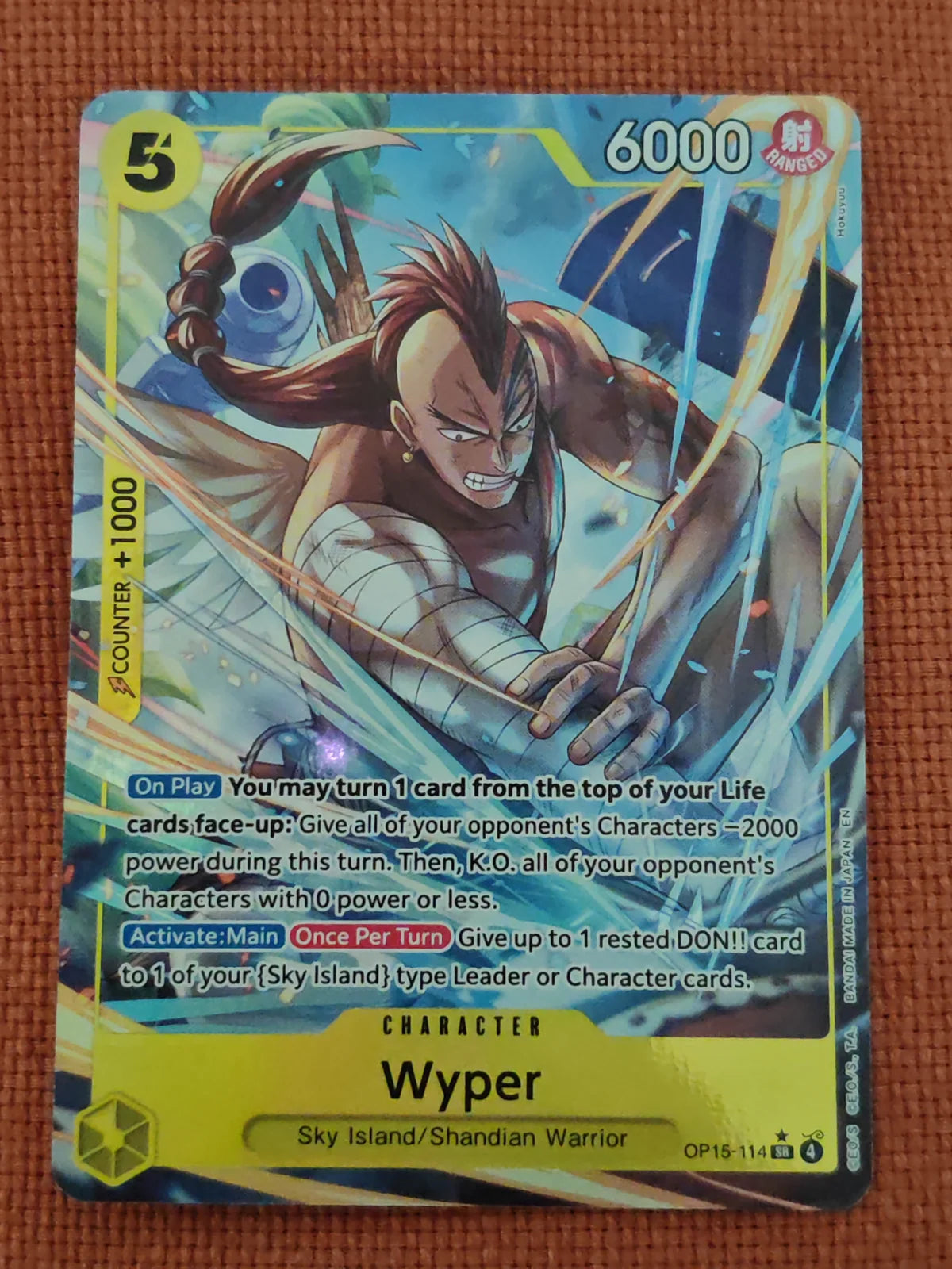 Wyper (Alternate Art) OP15-114 (Adventure on Kami's Island)