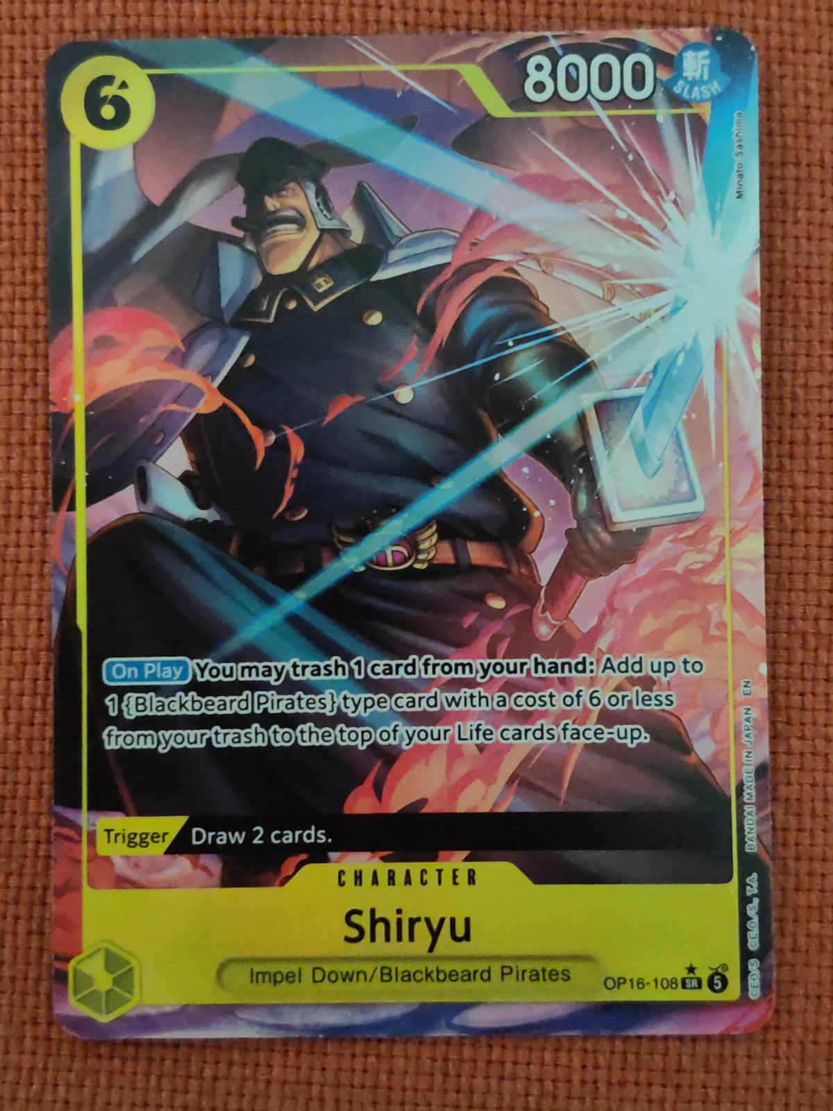 Shiryu (Full Art) OP16-108 (The Time of Battle)