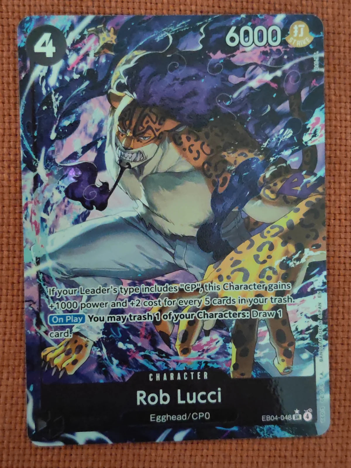 Rob Lucci (Alternate Art) EB04-048 (Adventure on Kami's Island)