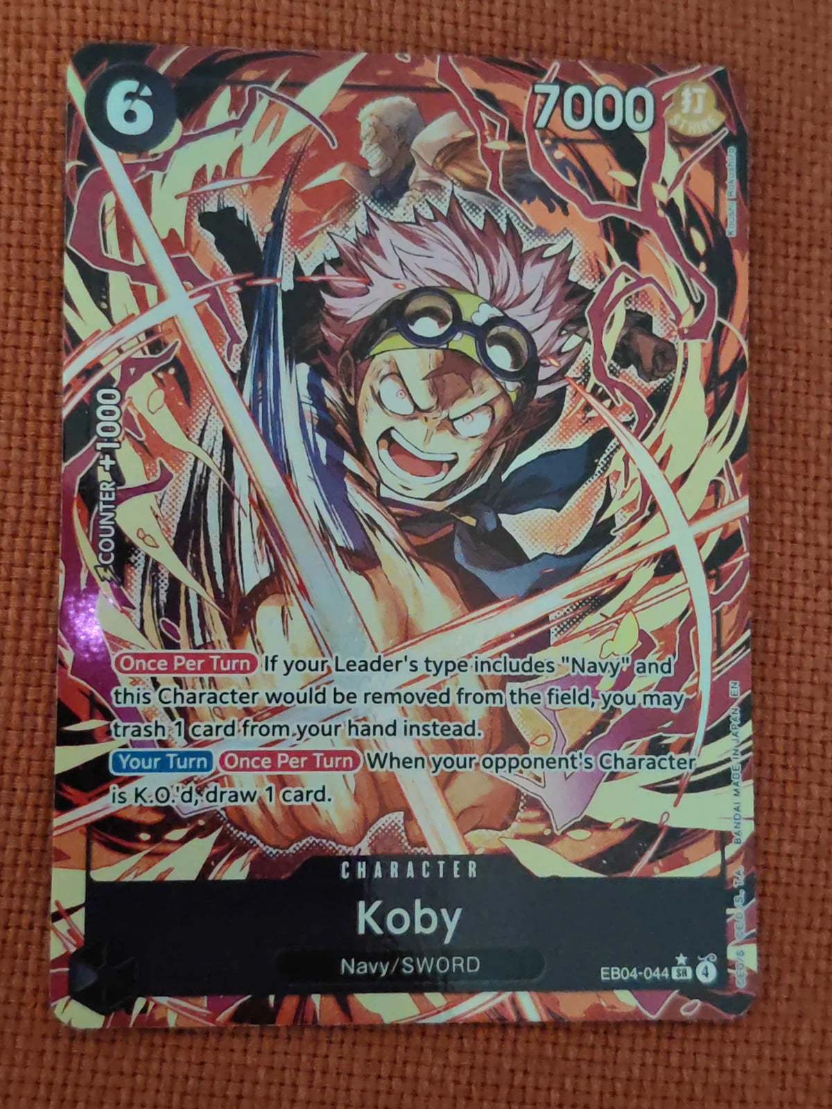 Koby (EB04-044) (Alternate Art) (Adventure on Kami's Island)