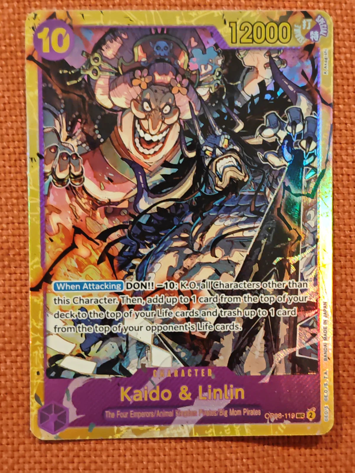 Kaido & Linlin OP08-119 (Two Legends)