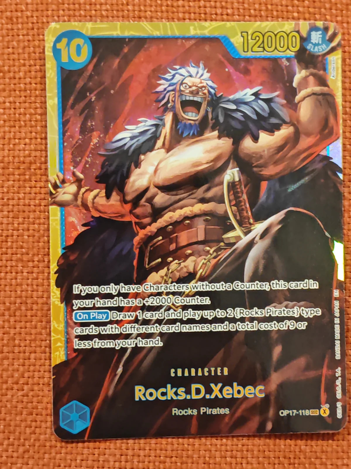 Rocks.D.Xebec OP17-118 (The World's Strongest Warriors)