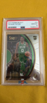 2017 Panini Select #93 Concourse rookie card.